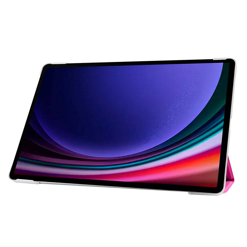 Galaxy Tab S9 FE Plus Zore Smart Cover Standlı 1-1 Kılıf Mavi