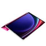 Galaxy Tab S9 FE Plus Zore Smart Cover Standlı 1-1 Kılıf Pembe