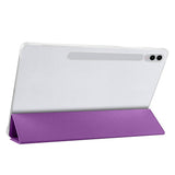 Galaxy Tab S9 FE Plus Zore Smart Cover Standlı 1-1 Kılıf Mor