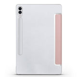 Galaxy Tab S9 FE Plus Zore Smart Cover Standlı 1-1 Kılıf Mor