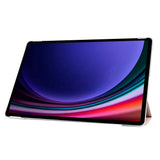 Galaxy Tab S9 FE Plus Zore Smart Cover Standlı 1-1 Kılıf Mavi
