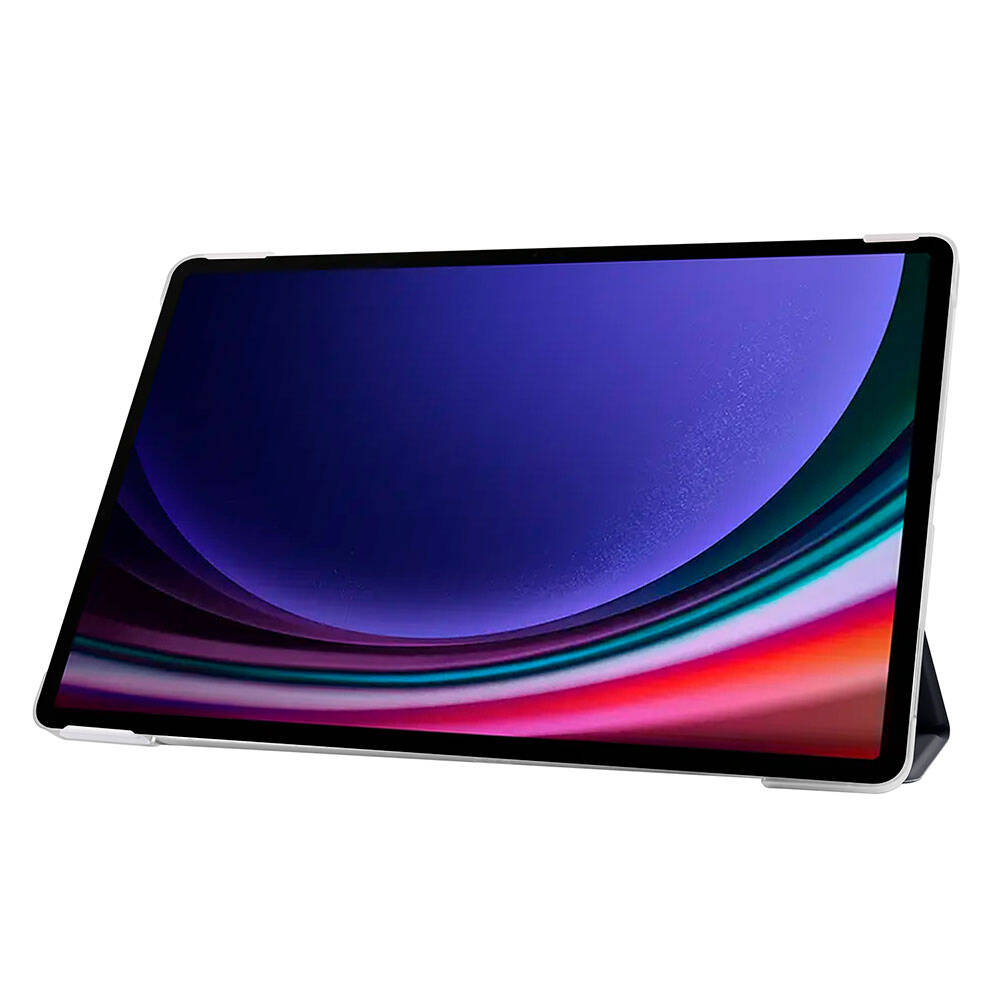 Galaxy Tab S9 FE Plus Zore Smart Cover Standlı 1-1 Kılıf Mavi