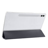Galaxy Tab S9 FE Plus Zore Smart Cover Standlı 1-1 Kılıf Mavi