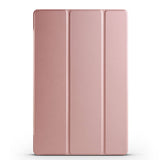 Galaxy Tab S9 FE Plus Zore Smart Cover Standlı 1-1 Kılıf Rose Gold