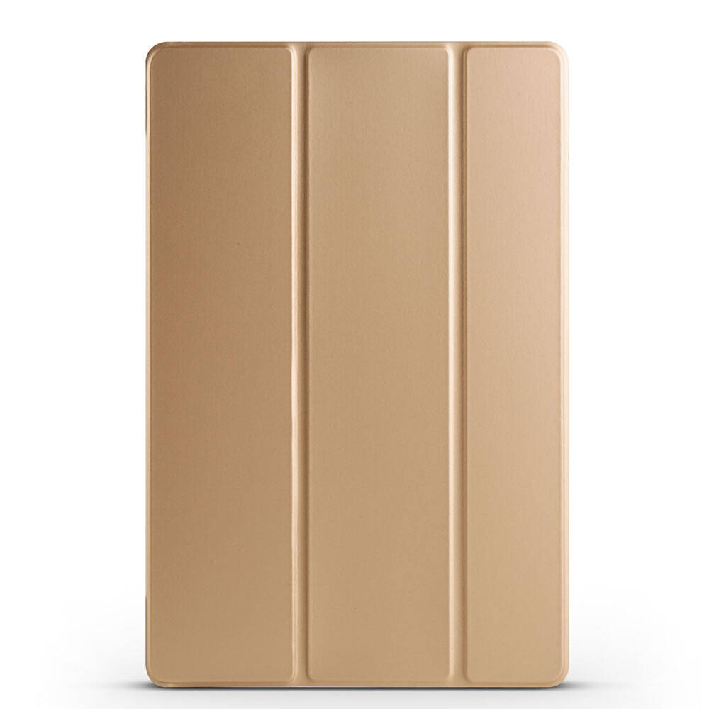 Galaxy Tab S9 FE Plus Zore Smart Cover Standlı 1-1 Kılıf Gold