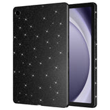 Galaxy Tab S9 FE Simli Parlak Görünümlü Zore Tablet Koton Kılıf Lila