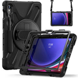 Galaxy Tab S9 FE Zore Defender Tablet Silikon Siyah