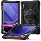 Galaxy Tab S9 FE Zore Defender Tablet Silikon Siyah
