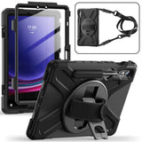 Galaxy Tab S9 FE Zore Defender Tablet Silikon Siyah
