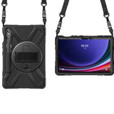 Galaxy Tab S9 FE Zore Defender Tablet Silikon Siyah