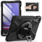 Galaxy Tab S9 FE Zore Defender Tablet Silikon Siyah