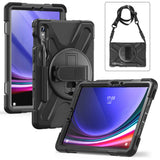 Galaxy Tab S9 FE Zore Defender Tablet Silikon Siyah