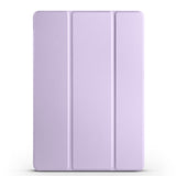 Galaxy Tab S9 FE Zore Smart Cover Kalem Bölmeli Standlı 1-1 Kılıf Lila