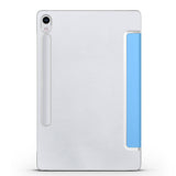 Galaxy Tab S9 FE Zore Smart Cover Standlı 1-1 Kılıf Gri