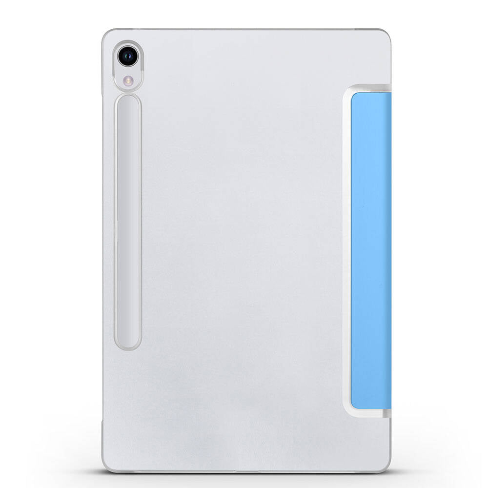Galaxy Tab S9 FE Zore Smart Cover Standlı 1-1 Kılıf Gri