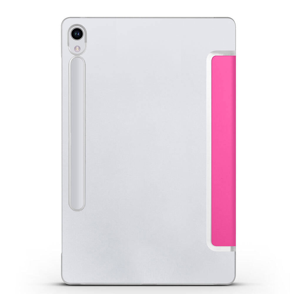 Galaxy Tab S9 FE Zore Smart Cover Standlı 1-1 Kılıf Gri
