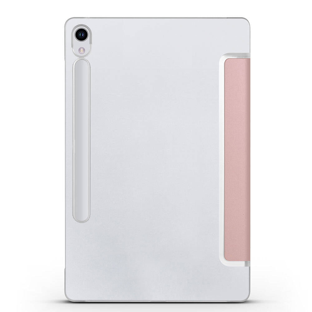 Galaxy Tab S9 FE Zore Smart Cover Standlı 1-1 Kılıf Gri