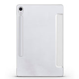 Galaxy Tab S9 FE Zore Smart Cover Standlı 1-1 Kılıf Gri