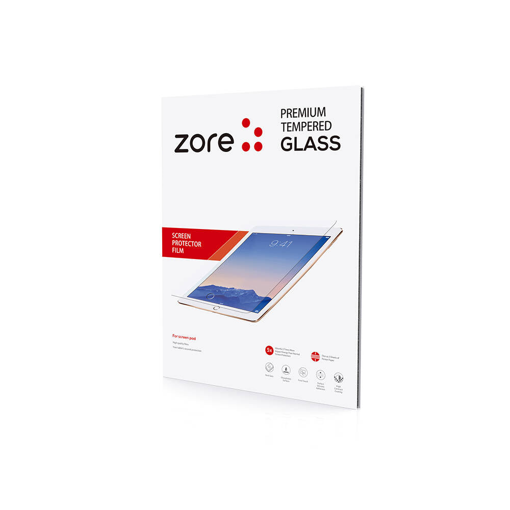 Galaxy Tab S9 FE Zore Tablet Temperli Cam Ekran Koruyucu Renksiz