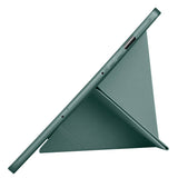 Galaxy Tab S9 Kılıf Zore Tri Folding Kalem Bölmeli Standlı Kılıf Lacivert