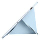 Galaxy Tab S9 Plus Kılıf Zore Tri Folding Kalem Bölmeli Standlı Kılıf Lila