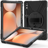 Galaxy Tab S9 Plus Zore Defender Tablet Silikon Siyah