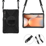 Galaxy Tab S9 Plus Zore Defender Tablet Silikon Siyah