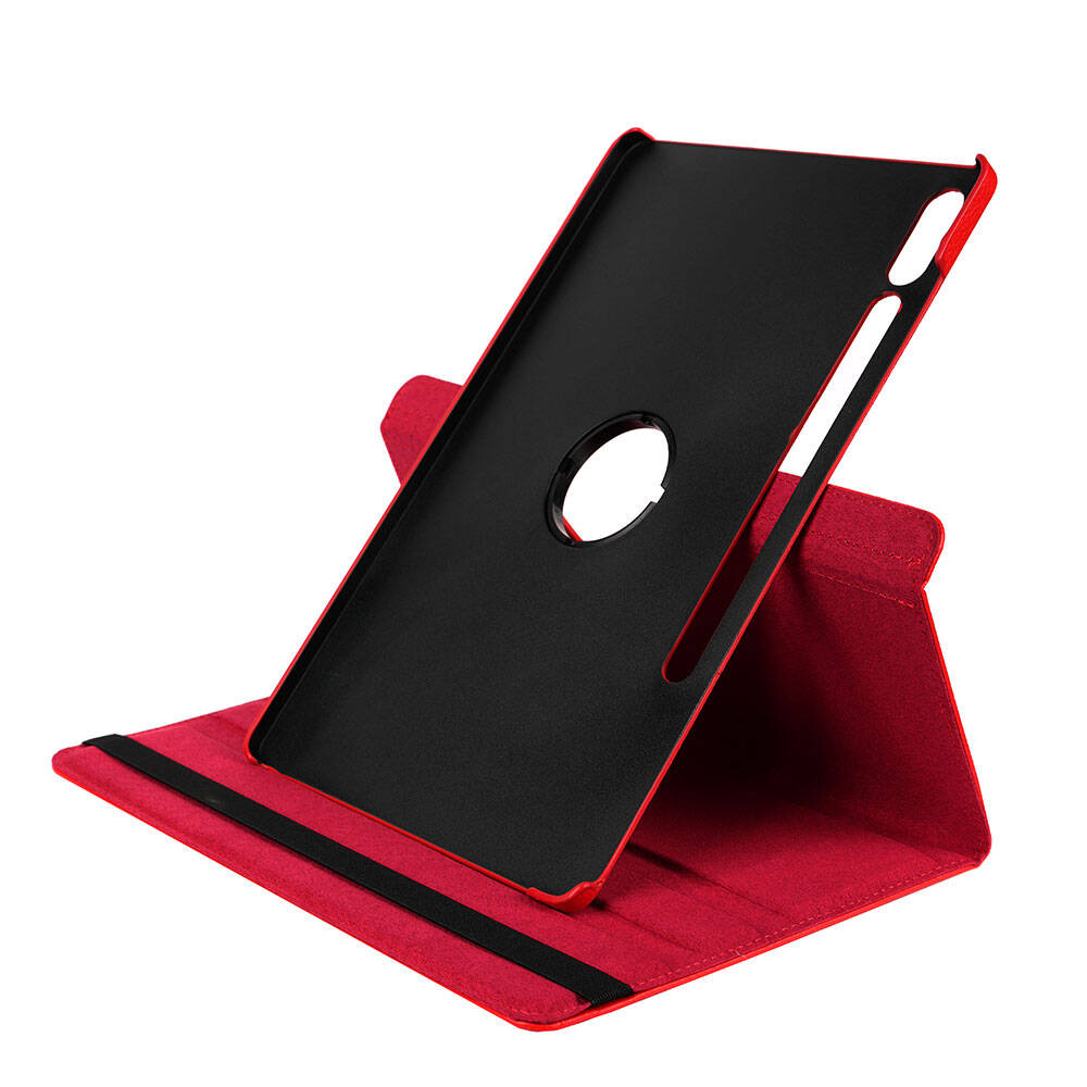 Galaxy Tab S9 Plus Zore Dönebilen Standlı Kılıf Mor