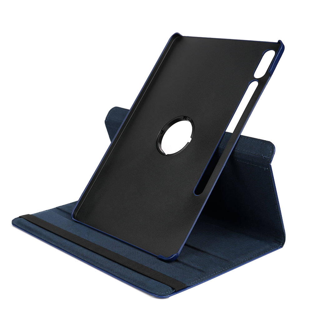 Galaxy Tab S9 Plus Zore Dönebilen Standlı Kılıf Mor