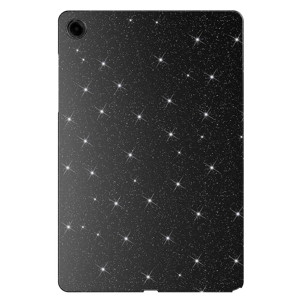 Galaxy Tab S9 Simli Parlak Görünümlü Zore Tablet Koton Kılıf Lila