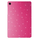 Galaxy Tab S9 Simli Parlak Görünümlü Zore Tablet Koton Kılıf Gümüş