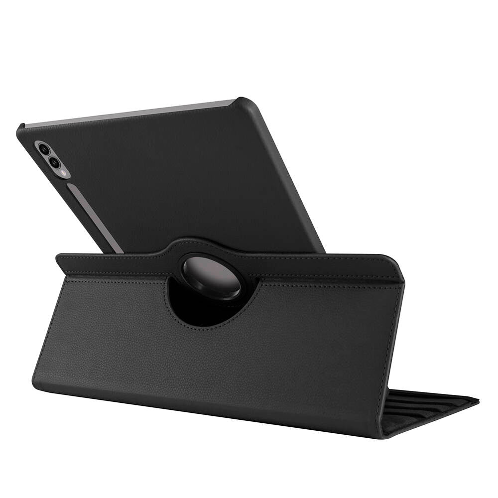 Galaxy Tab S9 Ultra SM-X910 Zore Dönebilen Standlı Kılıf Pembe Koyu