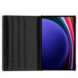 Galaxy Tab S9 Ultra SM-X910 Zore Dönebilen Standlı Kılıf Pembe Koyu
