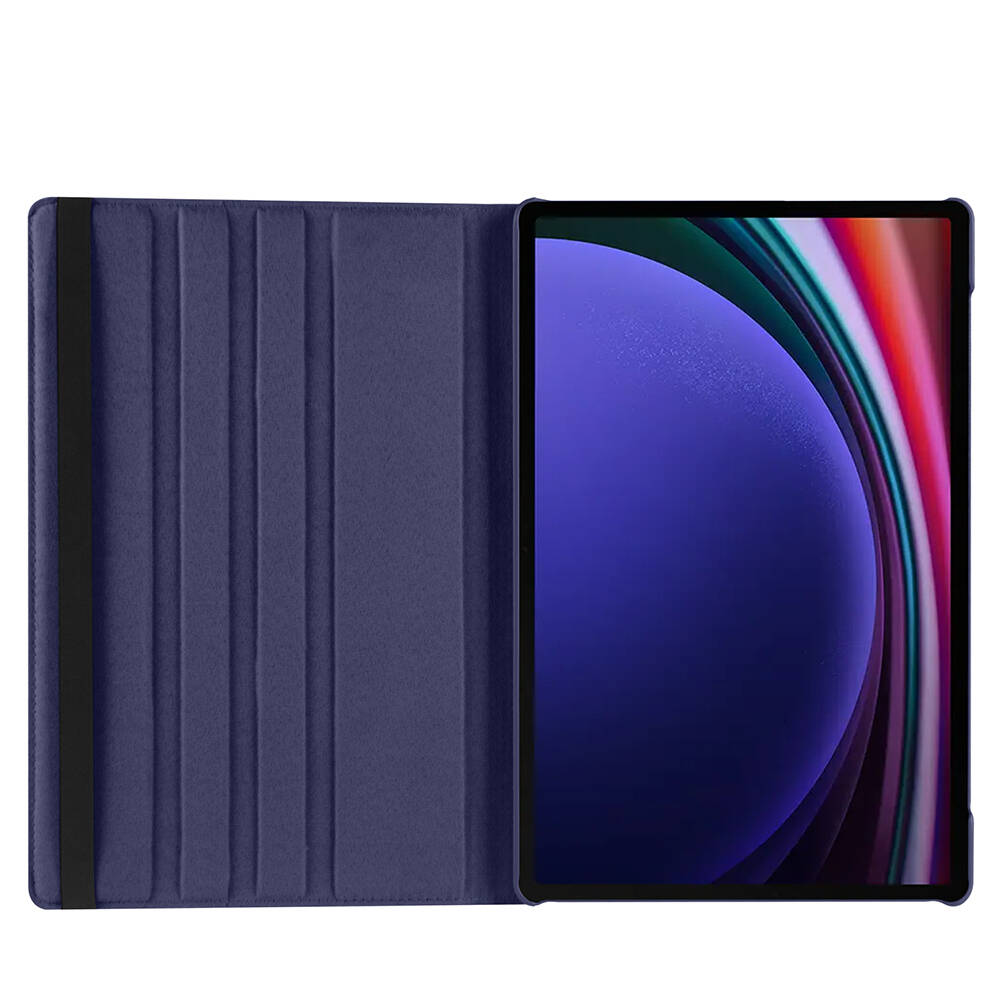 Galaxy Tab S9 Ultra SM-X910 Zore Dönebilen Standlı Kılıf Siyah