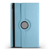 Galaxy Tab S9 Ultra SM-X910 Zore Dönebilen Standlı Kılıf Mavi