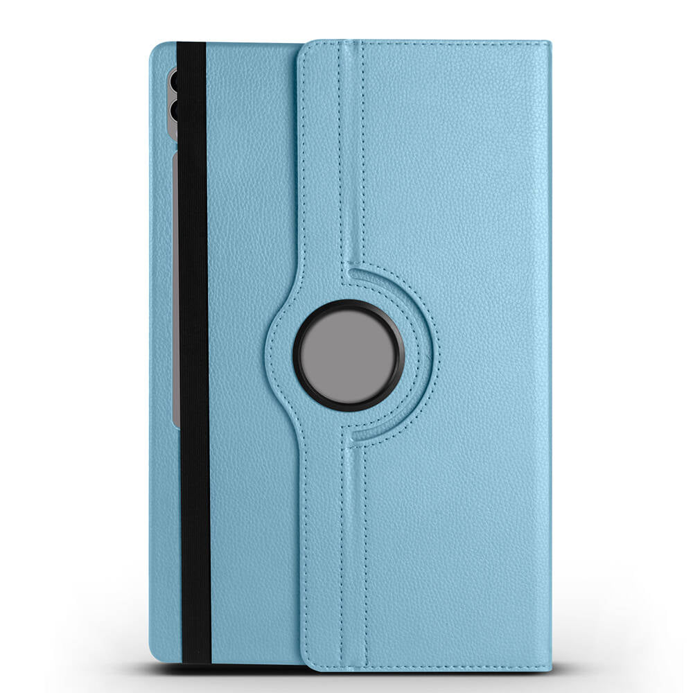 Galaxy Tab S9 Ultra SM-X910 Zore Dönebilen Standlı Kılıf Mavi