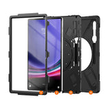 Galaxy Tab S9 Ultra Zore Defender Tablet Silikon Siyah