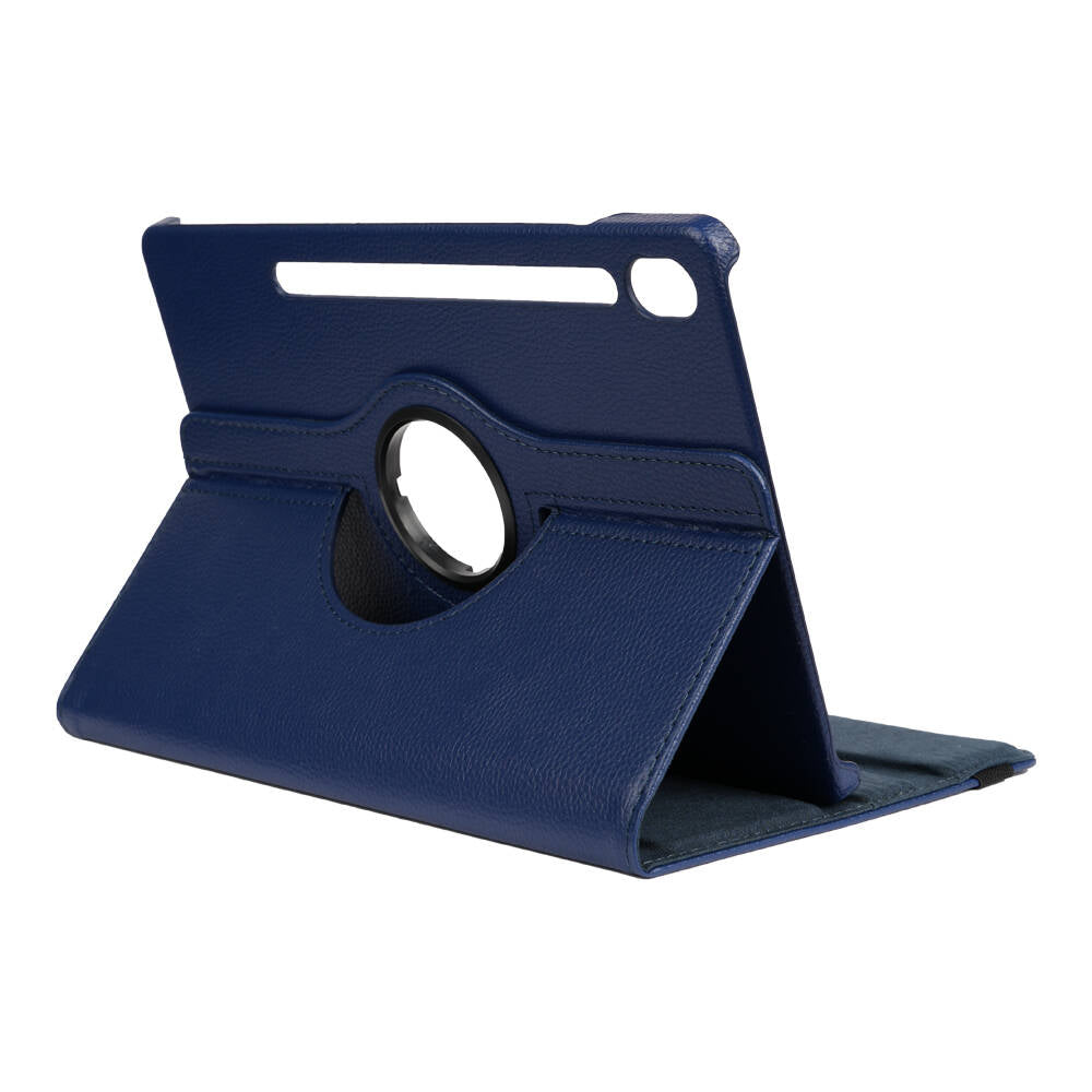 Galaxy Tab S9 Zore Dönebilen Standlı Kılıf Mavi