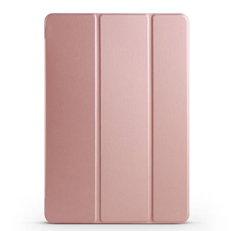 Galaxy Tab S9 Plus Zore Smart Cover Standlı 1-1 Kılıf Rose Gold
