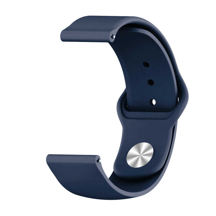 Galaxy Watch 3 45mm KRD-11 22mm Silikon Kordon Mavi