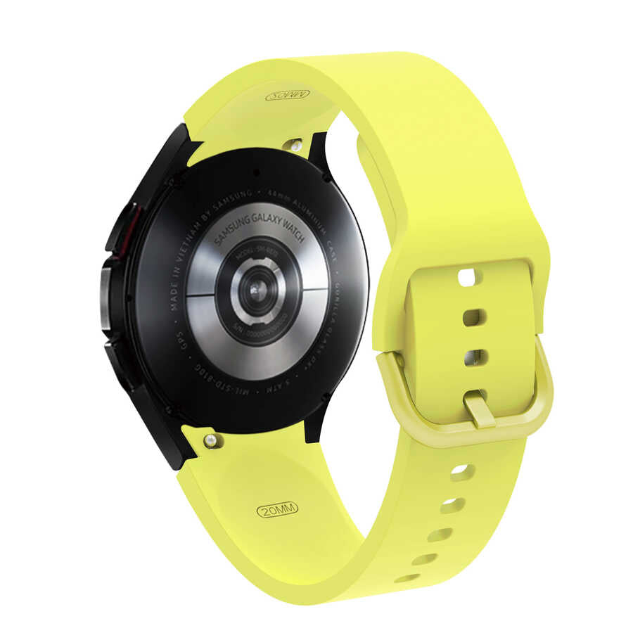 Galaxy Watch 4 40mm KRD-50 Silikon Kordon Siyah