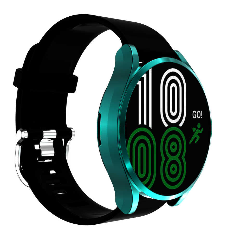 Galaxy Watch 4 40mm Zore Watch Gard 02 Ekran Koruyucu Koyu Yeşil