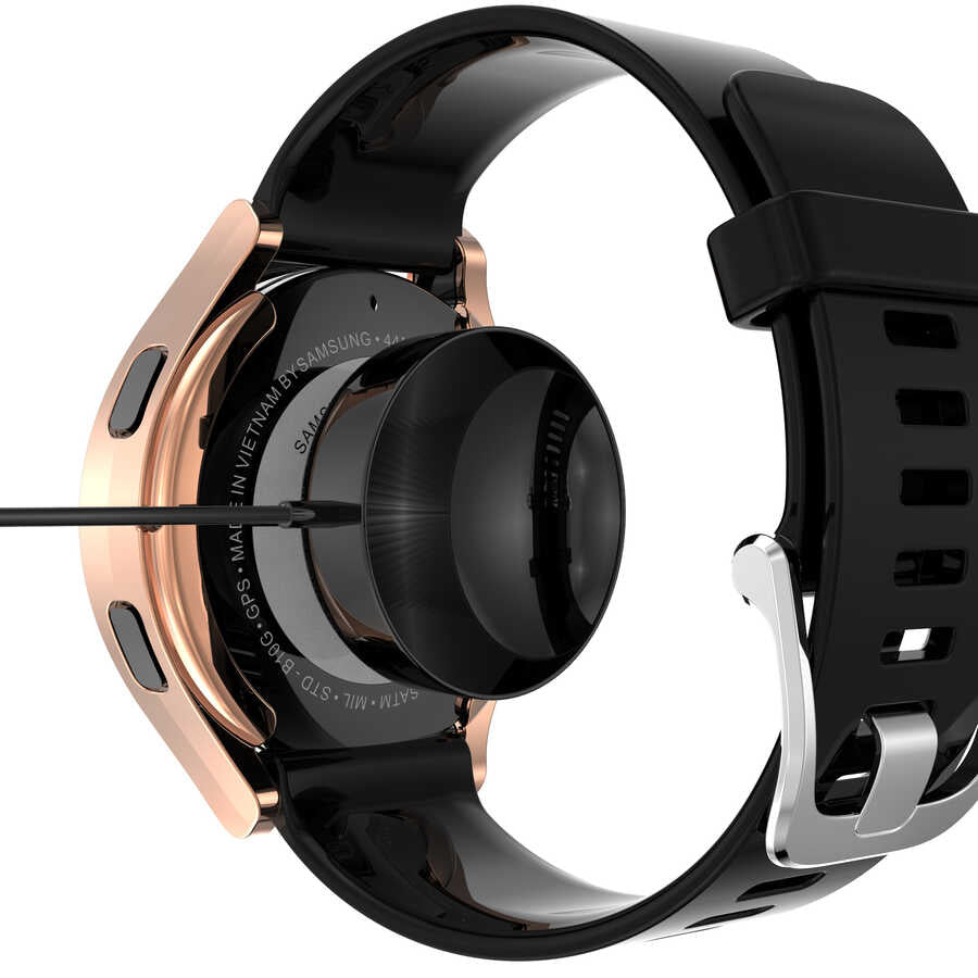 Galaxy Watch 4 40mm Zore Watch Gard 02 Ekran Koruyucu Siyah