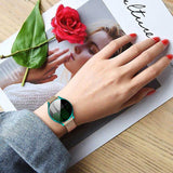 Galaxy Watch 4 40mm Zore Watch Gard 02 Ekran Koruyucu Koyu Yeşil