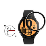 Galaxy Watch 4 44mm Zore PMMA Pet Saat Ekran Koruyucu Siyah