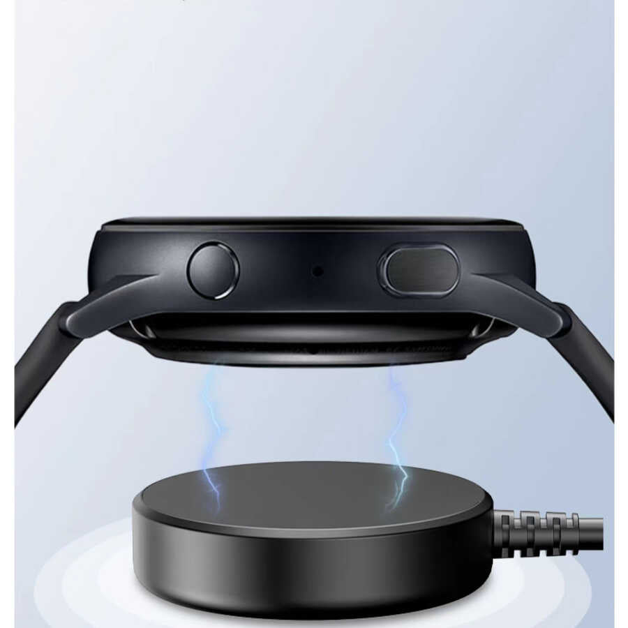Galaxy Watch 4 44mm Zore Usb Şarj Kablosu Siyah