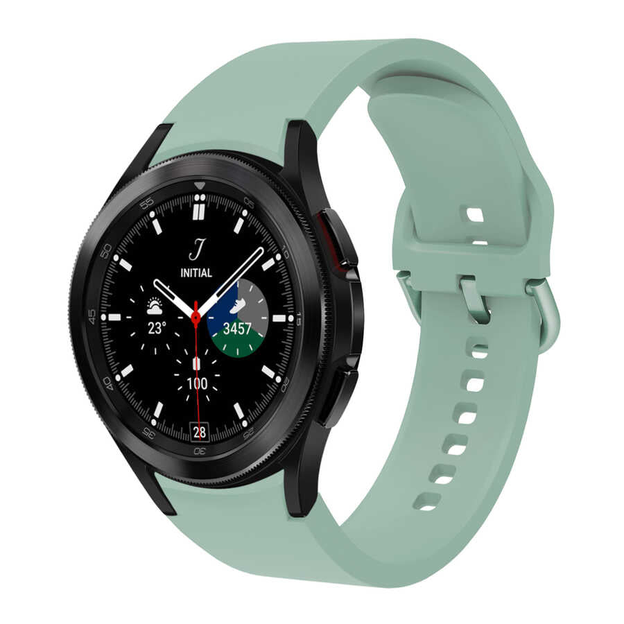 Galaxy Watch 4 Classic 42mm KRD-50 Silikon Kordon Gri