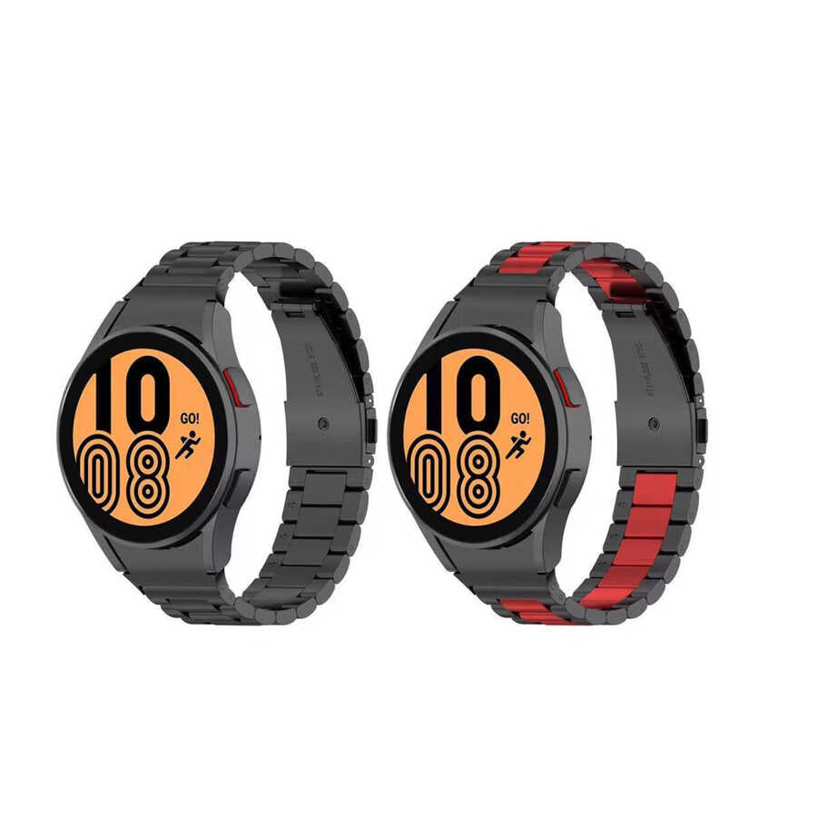 Galaxy Watch 4 Classic 46mm 20mm Metal Kordon Dönüştürücü Gold