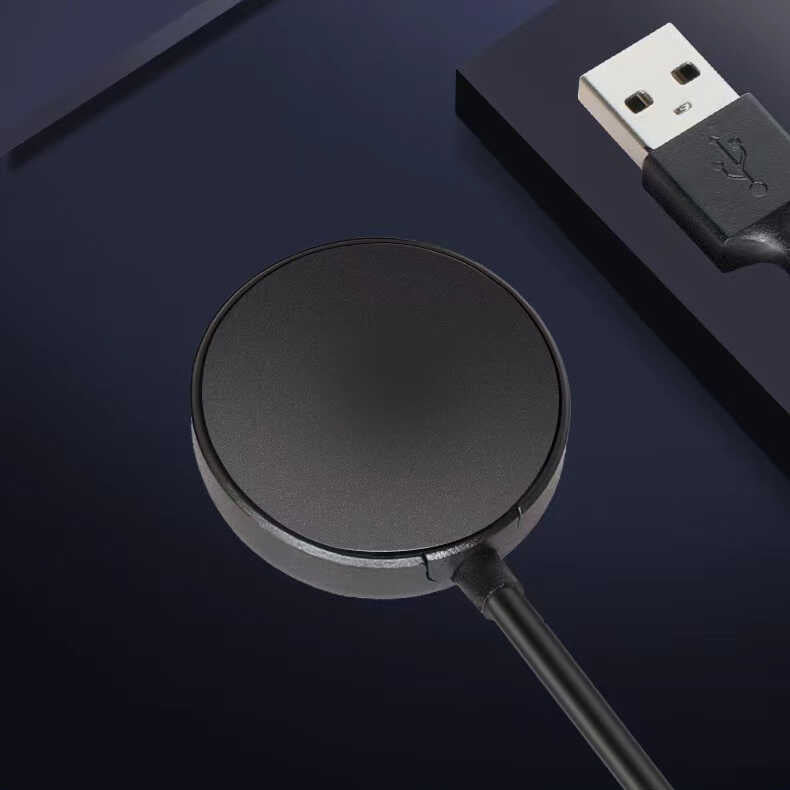 Galaxy Watch 4 Classic 46mm Zore Usb Şarj Kablosu Siyah