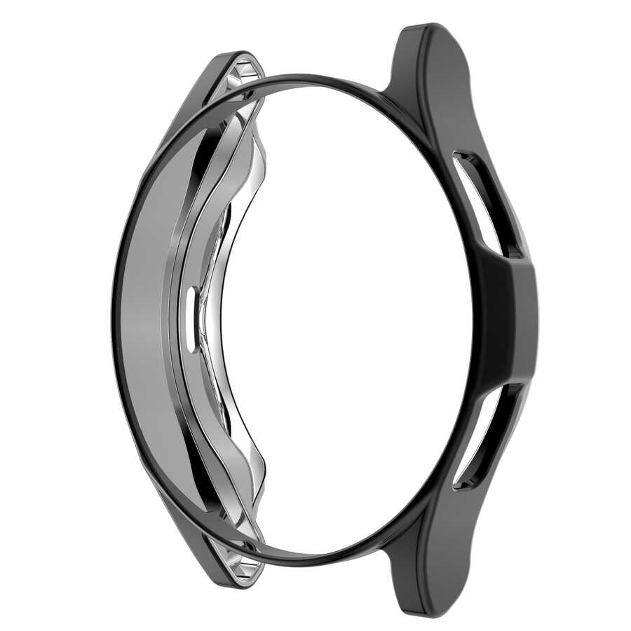 Galaxy Watch 4 Classic 46mm Zore Watch Gard 02 Koruyucu Silikon Koyu Yeşil